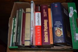 BOX OF HARDBACK REFERENCE BOOKS