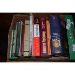 BOX OF HARDBACK REFERENCE BOOKS