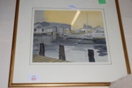 DIANA PARSONS, BRUNDALL, WATERCOLOUR, SIGNED LOWER RIGHT, FRAMED AND GLAZED