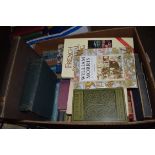 BOX OF VINTAGE BOOKS