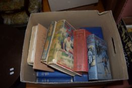 BOX OF MIXED BOOKS TO INCLUDE SET OF CHARLES DICKENS