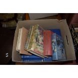 BOX OF MIXED BOOKS TO INCLUDE SET OF CHARLES DICKENS