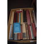 BOX OF MIXED BOOKS TO INCLUDE SOME EAST ANGLIAN INTEREST