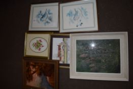 MIXED LOT OF FRAMED PICTURES