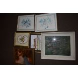 MIXED LOT OF FRAMED PICTURES