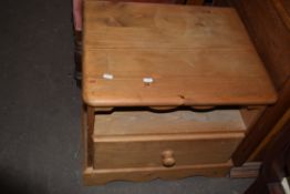 SMALL PINE TV CABINET