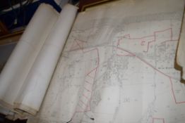 QTY OF VINTAGE ORDNANCE SURVEY MAPS