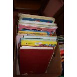 ONE BOX VARIOUS CHILDREN'S ANNUALS AND OTHER ASSORTED BOOKS