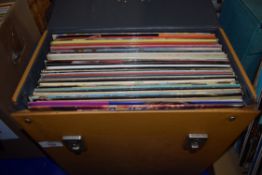 CASE VARIOUS RECORDS TO INCLUDE ROY MITCHELL, CLIFF RICHARD, JONNY CASH ETC