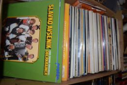 LARGE BOX MIXED RECORDS TO INCLUDE JOE STAFFORD ETC
