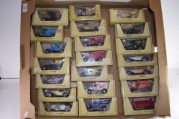 BOX OF MATCHBOX MODELS OF YESTERYEAR TOY VEHICLES