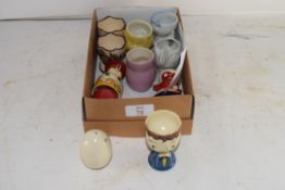 COLLECTION OF NOVELTY EGG CUPS