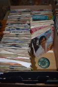 BOX OF LARGE QTY OF MIXED SINGLES