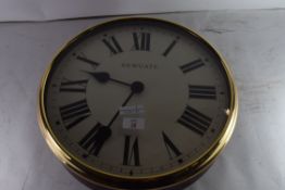 MODERN NEWGATE WALL CLOCK WITH QUARTZ MOVEMENT