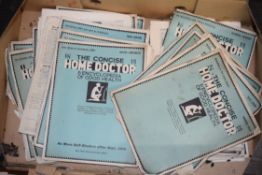 THE CONCISE HOME DOCTOR (EARLY MEDICAL MAGAZINE) (APPROX 40 ISSUES) REF 754A