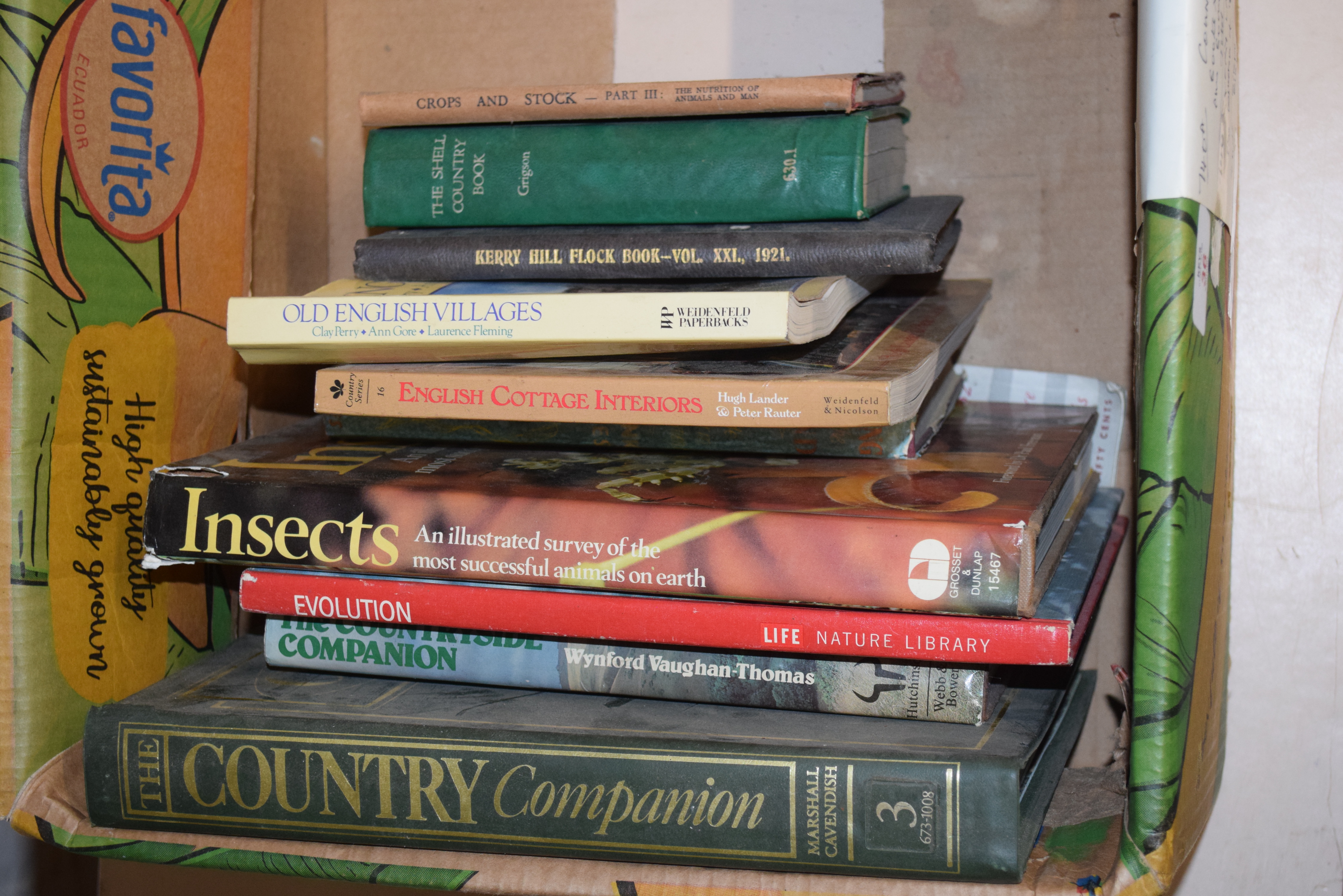 SELECTION OF 11 COUNTRY/FARMING RELATED (LARGE FORMAT) + BOUND "THE COUNTRY COMPANION" X 12 (23) REF