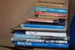 AEROPLANES AND AVIATION INTEREST + 6 X SHIPPING AND NAVAL BOOKS (14), REF 691B