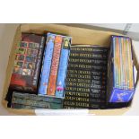 COLLECTION OF "SETS" BOOKS, 13 X COLIN DEXTER, INSPECTOR MORSE, 9 X HISTORY OF BRITAIN, 3 X TOLKIEN,