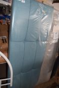 UPHOLSTERED KING SIZE HEADBOARD, TEAL