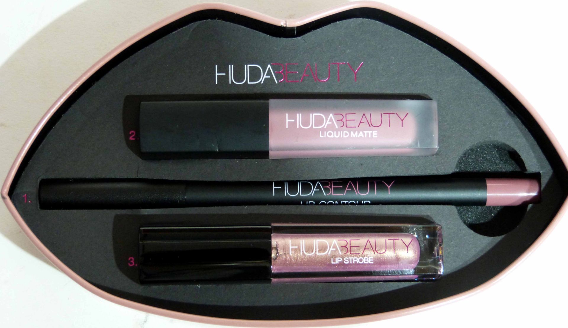 Huda Beauty Contour and Strobe Lip Set. (10 in lot) - Image 7 of 13