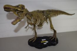 MODERN MODEL OF THE SKELETON OF A TYRANNOSAURUS REX