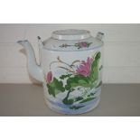 LARGE 20TH CENTURY CHINESE CERAMIC KETTLE