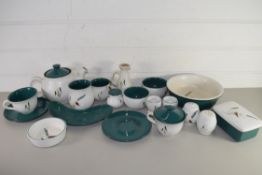 QTY OF DENBY GREEN WHEAT WARES