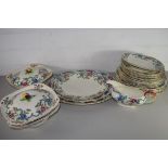 ROYAL CAULDON VICTORIA PATTERN TABLE WARES