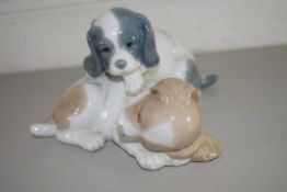 NAO MODEL OF TWO PUPPIES