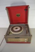 VINTAGE DANSETTE JUNIOR PORTABLE RECORD PLAYER