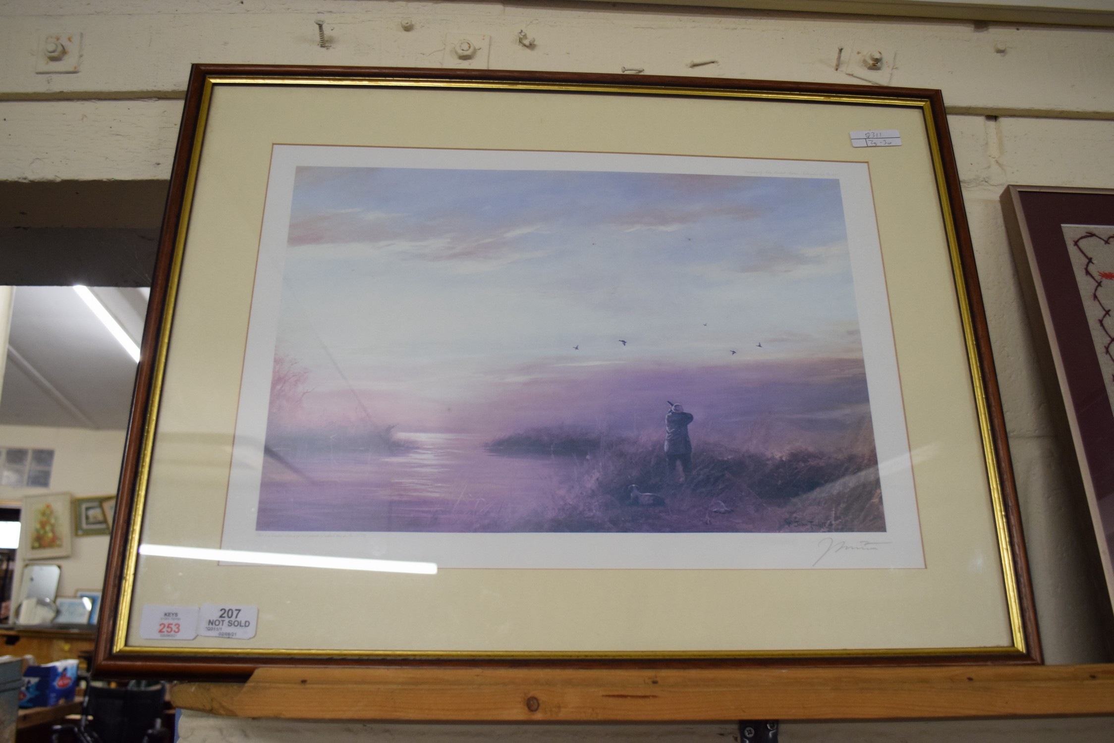 JOHN TRICKETT WILDFOWLING PRINT