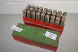 BOX OF PRIORITY MARKING PUNCHES