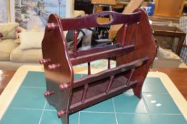 MAGAZINE RACK, 38CM WIDE