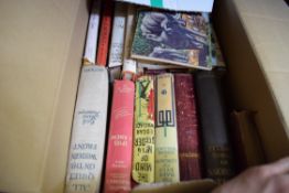 TWO BOXES OF MIXED BOOKS