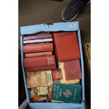 ONE BOX OF MIXED BOOKS