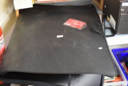 LARGE BLACK FOLDER CONTAINING VARIOUS PICTURE MOUNTING SUPPLIES