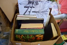 BOX OF MIXED PICTURES AND BOOKS