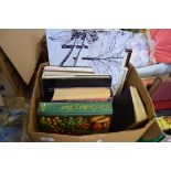 BOX OF MIXED PICTURES AND BOOKS