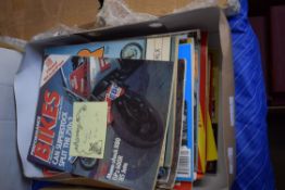 QTY OF MIXED MAGAZINES TO INCLUDE MOTORCYCLE INTEREST