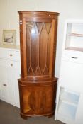 ASTRAGAL GLAZED CORNER DISPLAY CABINET