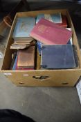 ONE BOX MIXED BOOKS