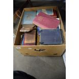 ONE BOX MIXED BOOKS