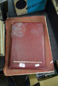 CORONATION OF EDWARD VIII PRESENTATION BOOK AND A BRITISH ROAD ATLAS