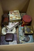 MIXED LOT OF TINS