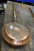 COPPER BED WARMING PAN