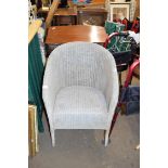 LLOYD LOOM PAINTED CHAIR, 55CM WIDE