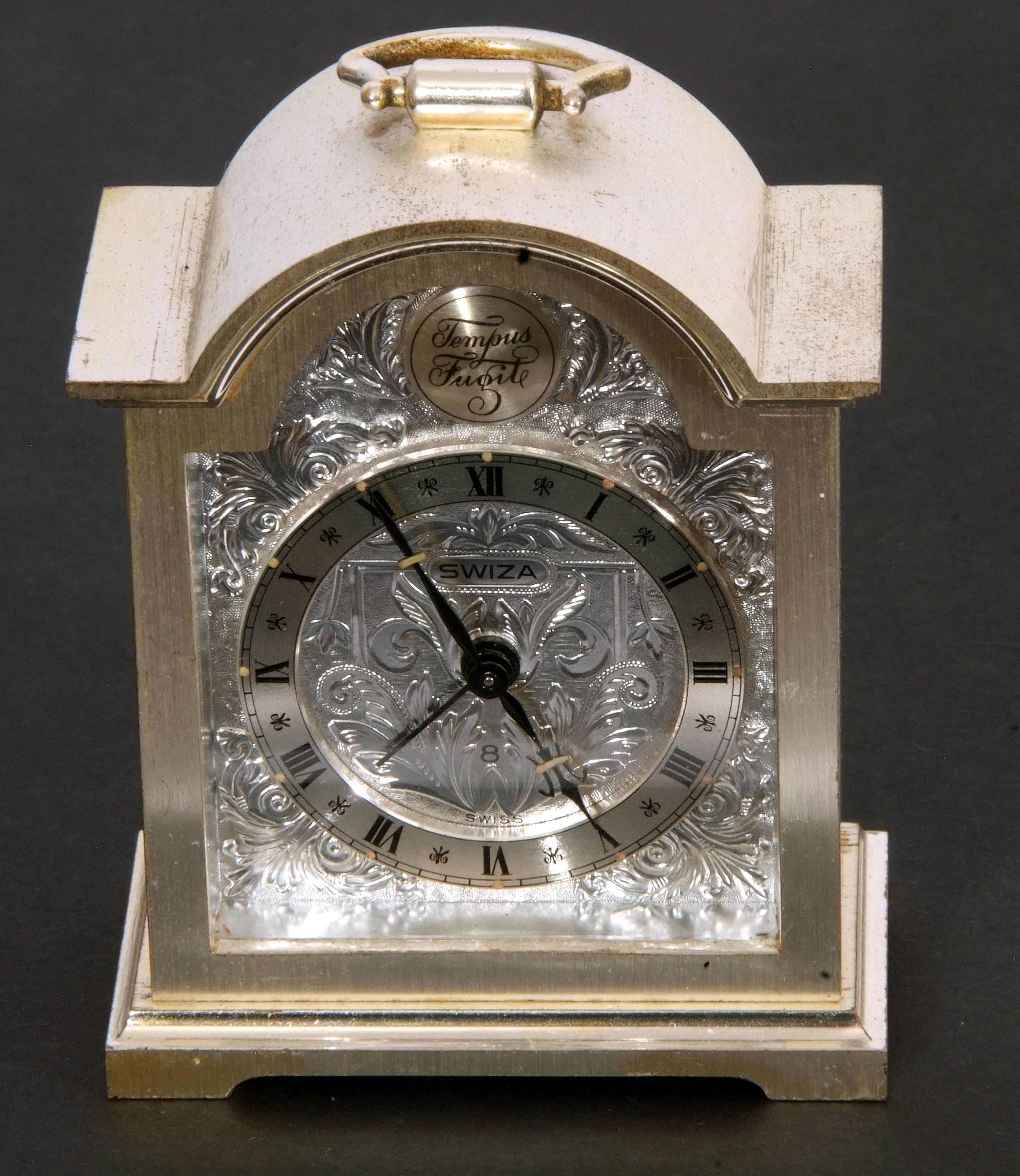 Mixed Lot: Thomas Braithwaite of London brass cased carriage clock timepiece, Roman numerals, - Image 8 of 14