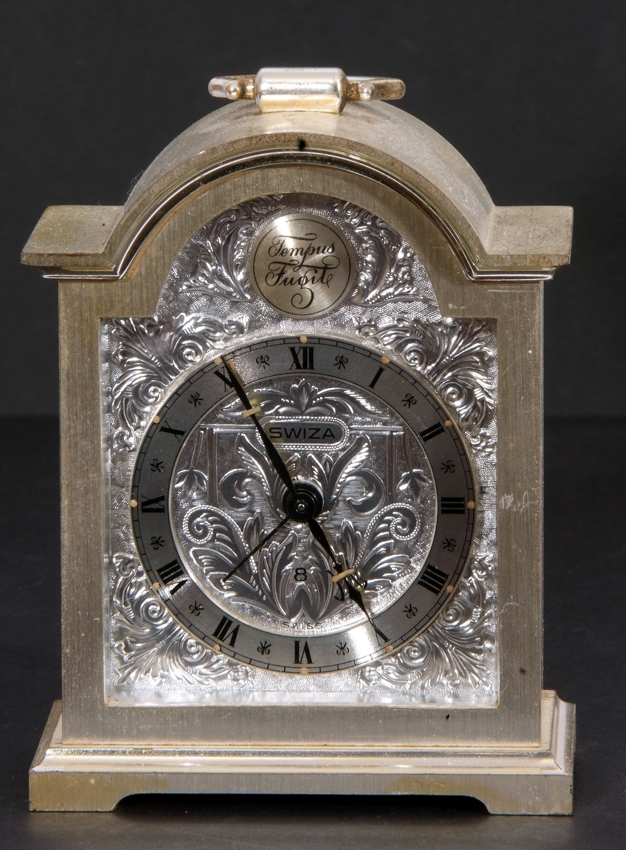 Mixed Lot: Thomas Braithwaite of London brass cased carriage clock timepiece, Roman numerals, - Image 9 of 14