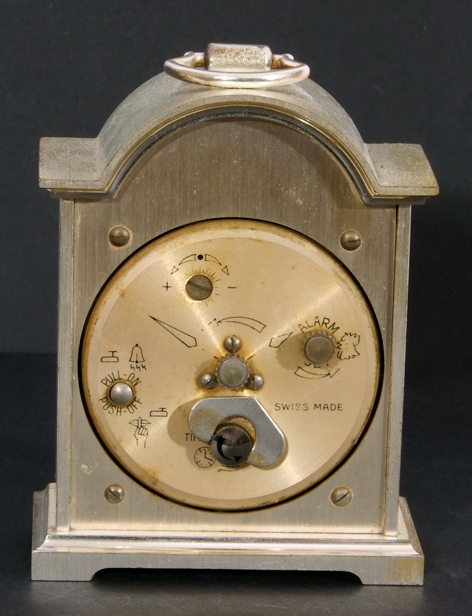 Mixed Lot: Thomas Braithwaite of London brass cased carriage clock timepiece, Roman numerals, - Image 11 of 14