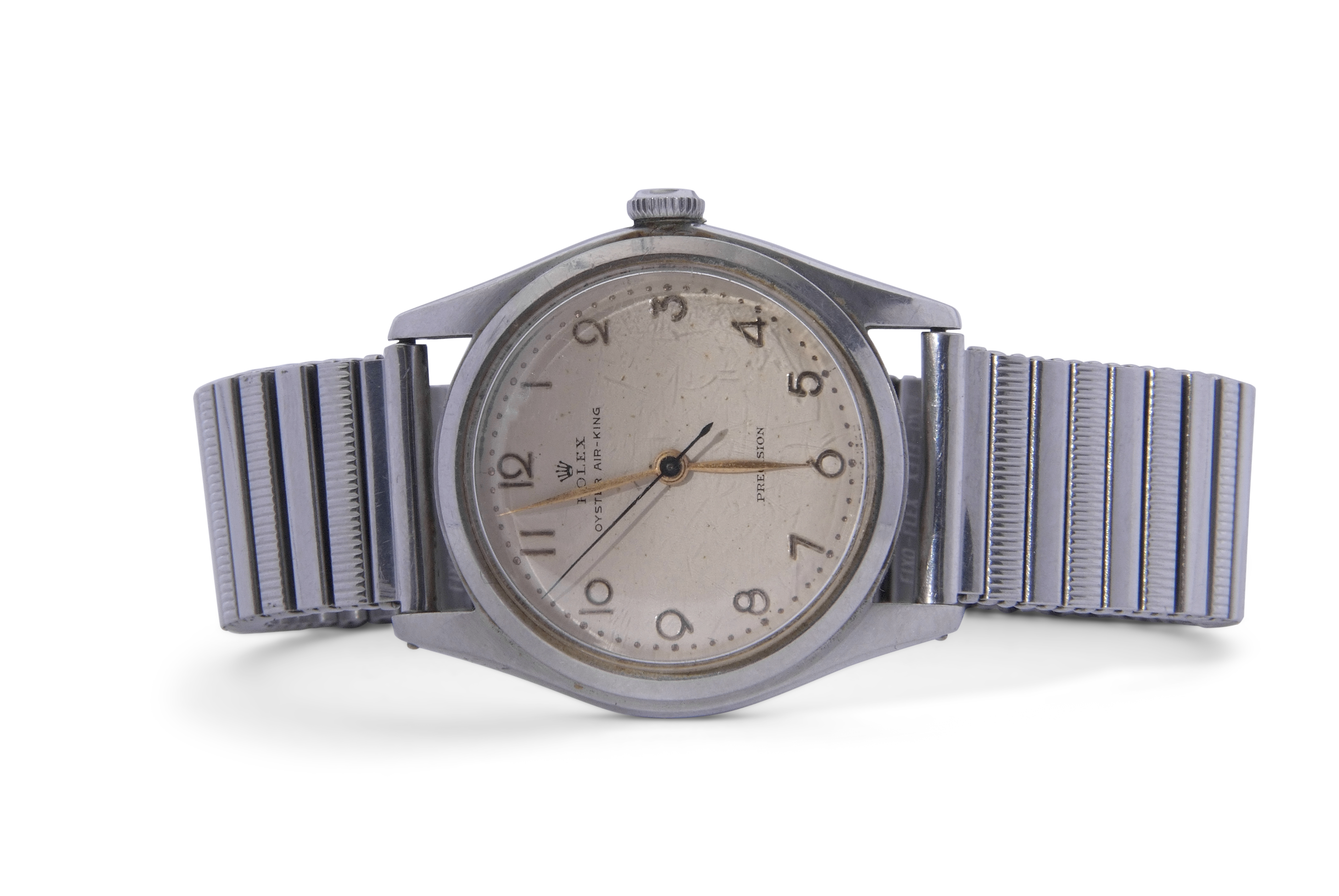 Third quarter of 20th century gents Rolex Oyster Air-King perpetual wrist watch with stainless steel